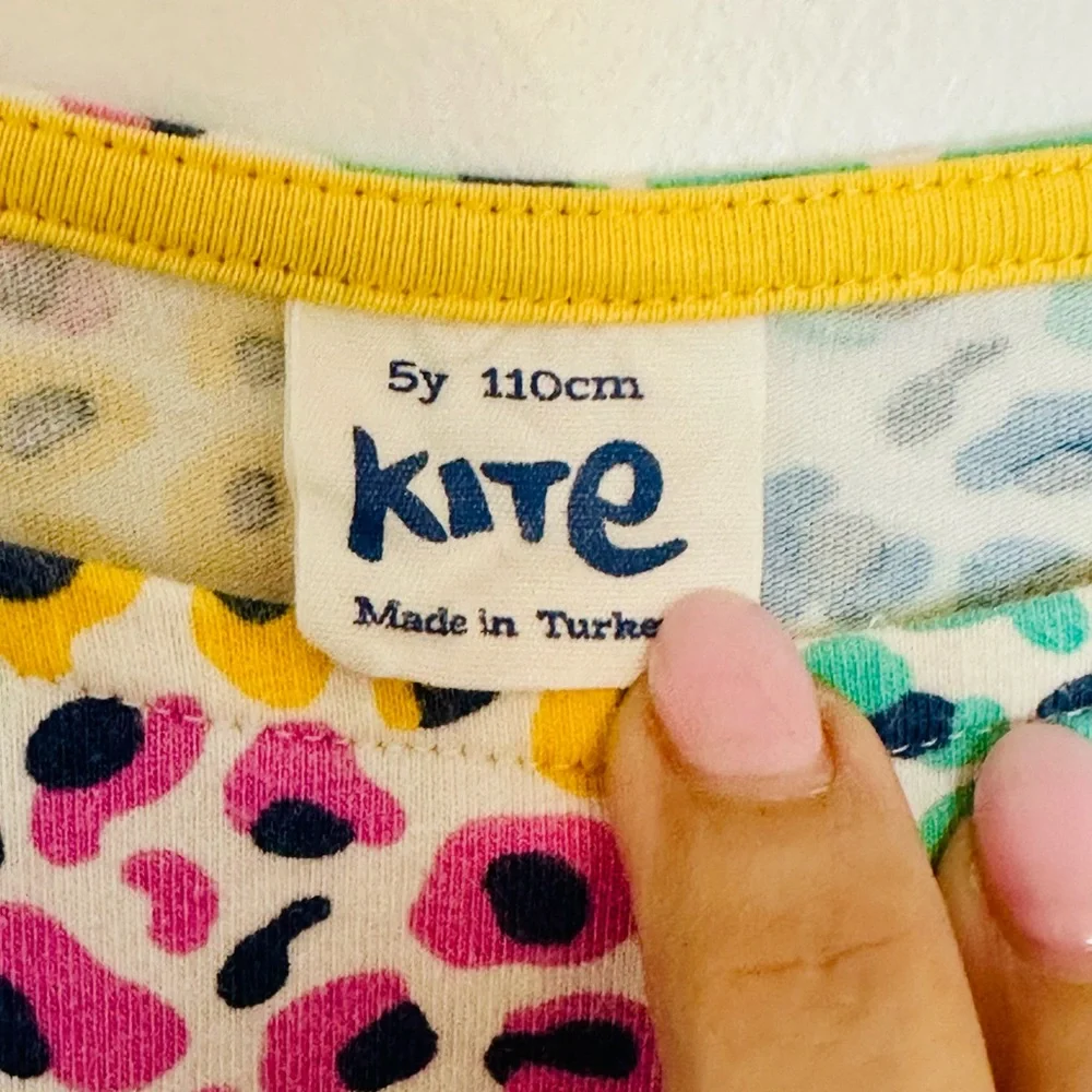 Kite | Multicolor Leopard Print Pocket Dress | size 5